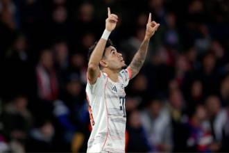 El guajiro Lucho Díaz ajustó 10 anotaciones con la camiseta del Bayern Múnich en todos los torneos que ha jugado. / FOTO: GETTY