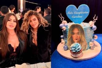 La celebración oficial empezó con una cena y el remate fue con rumba. FOTOS: IG @sofiavergara - X @TeamkarolGRD