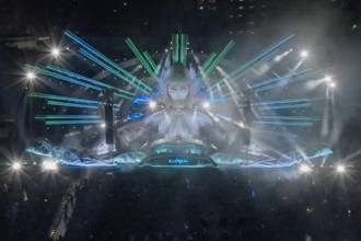 Un hombre costarricense habría fallecido en el Festival EDC que se realiza este puente en Medellín. FOTO: CAPTURA DE PANTALLA IG / EDC