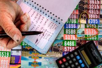 Referencia billetes de lotería. FOTO: CAMILO SUÁREZ