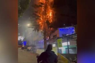 Momento de la emergencia. FOTO: CAPTURA DE VIDEO DENUNCIAS ANTIOQUIA