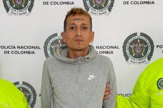Róbinson Duque Castañeda es consumidor de sustancias alucinógenas, como lo pudo confirmar la investigación judicial. FOTO: FISCALÍA 