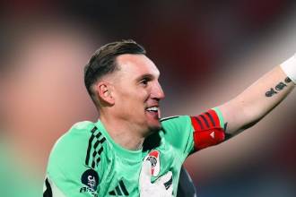 El portero argentino Franco Armani se despidió de River Plate. FOTO: @RIVERPLATA