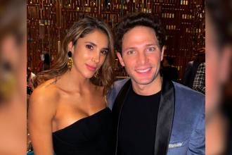 Daniela Ospina y su prometido Gabriel Coronel. /FOTO: INSTAGRAM @daniela_ospina5