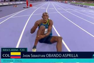 Desde que tenía nueve años, Obando empezó a competir en diferentes disciplinas del atletismo. / FOTO: CAPTURA DE PANTALLA