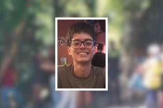 Santiago Uribe Monsalve, el joven asesinado junto a su novia, presuntamente, por un habitante de calle en Sabaneta. FOTO: TELEANTIOQUIA