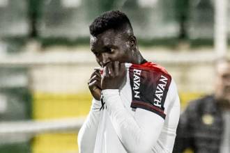 El colombiano Kevin Viveros, el máximo goleador en el Brasileirao. FOTO: INSTAGRAM @KEVINVIVEROS9