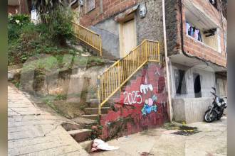 En este lugar fue asesinado Jorge Hugo Cárdenas Taborda. /FOTO: LAURA ROSA JIMÉNEZ VALENCIA