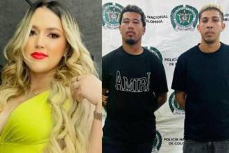 Zaida Andrea Sánchez Polanco, la Diabla (izq.) y los hermanos José Gregorio y Estarlin Oswaldo Morgado Herrera (der.). FOTO: REDES SOCIALES Y FISCALÍA 