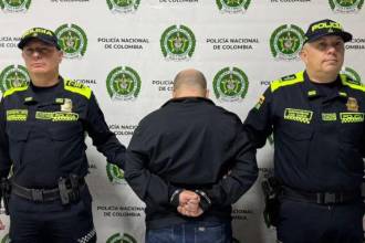 William Noreña no aceptó los cargos. FOTO: POLICÍA METROPOLITANA DE MANIZALES