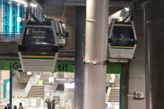 Metrocable línea K. /FOTO: JULIO HERRERA 