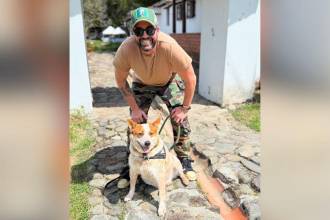 El perro hacía apariciones frecuentes en los videos del cantante. FOTO: INSTAGRAM @LUCASARNAU