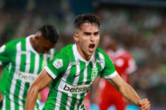 Juan Manuel Rengifo será la carta fuerte en el ataque verde ante la ausencia de Alfredo Morelos. FOTO: CAMILO SUÁREZ.