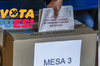 Las elecciones al Congreso son tan importantes como las presidenciales. La invitación es a salir todos a votar y defender la democracia. FOTO: ARCHIVO - ROBINSON SÁENZ