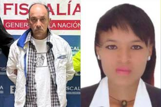 Martín Alonso Garcés Carvajal (izq.), pagará 23 años de cárcel por el asesinato de Luisa María Ramírez Díaz (der.) en Medellín. FOTOS: FISCALÍA Y CORTESÍA