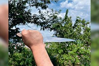 Referencia ataque a cuchillo. FOTO: ANDRÉS OSORIO 