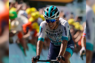 Santiago Buitrago ciclista colombiano. /FOTO: INSTAGRAM @santiagobuitrago09