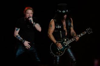 Axl y Slash destacaron, como siempre. /FOTOS: INSTAGRAM @paramopresenta