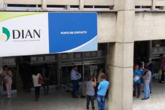 Sede de la Dian en La Alpujarra. FOTO: ARCHIVO 