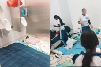Sitios donde se estarían hospedando jóvenes deportistas de Antioquia en el municipio de Girardota. FOTOS: CAPTURAS DE VIDEO TOMADAS DE INSTAGRAM @CAMILOCALLE8A