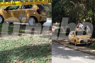 Homicidio taxista en el barrio Alfonso López. FOTO: CORTESÍA