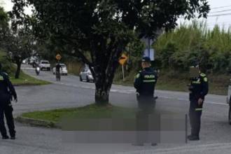 La víctima fue encontrada en vía pública. FOTO: CORTESÍA