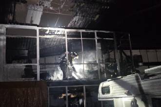La situación fue atendida por las unidades de emergencia de la ciudad. FOTO: @DAGRDMEDELLIN