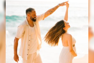 El futbolista Matías Mier junto a su pareja Valentina Rendón. /FOTO: INSTAGRAM @mati.mier