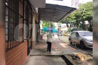 En este lugar encontraron sin vida al habitante de calle en Boston. FOTO: LAURA ROSA JIMÉNEZ 