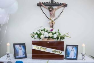 La menor ahora permanece donde siempre debió estar, en la memoria y el amor de su familia. FOTO: VIVIANA PERETTI - UBPD