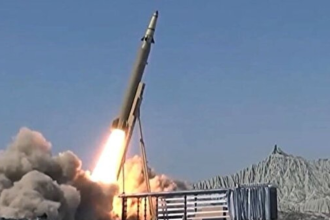 Misil iraní. / FOTO: EUROPA PRESS - COLPRENSA