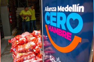 Alianza Medellín Cero Hambre. FOTO: CORTESÍA