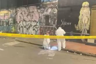 Agentes del CTI de la Fiscalía realizaron las labores judiciales. FOTO: CAPTURA DE VIDEO CITY TV