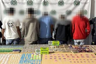 Megaoperativo en Medellín. FOTO: POLICÍA MEDELLÍN