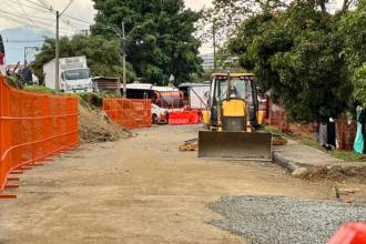 Obras Metro de la 80. FOTO: ALCALDÍA DE MEDELLÍN