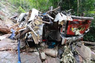Bus accidente en Remedios. FOTO: MANUEL SALDARRIAGA QUINTERO