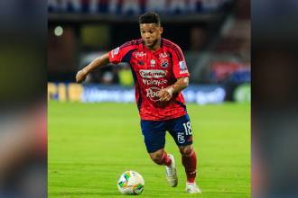Frank Fabra ha ido mejorando su nivel y en los últimos juegos del Rojo le ha aportado para buscar buenos resultados. FOTO: CAMILO SUÁREZ