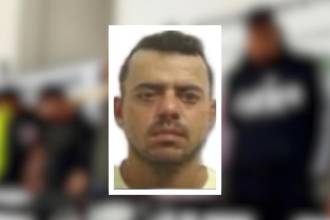 Jaime Iván Moreno Guisao, alias Chibolo, capturado en Pueblorrico. FOTOS: POLICÍA NACIONAL