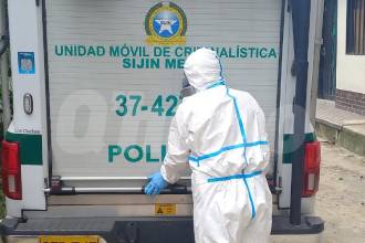 Imagen de referencia que no corresponde al homicidio en mención. /FOTO: MAURICIO PALACIO