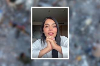 Sucedió en un sueño que asoció con un momento bíblico. FOTOS: MANUEL SALDARRIAGA (FONDO) Y CAPTURA DE VIDEO TIKTOK @LA_SEGURA (DETALLE)