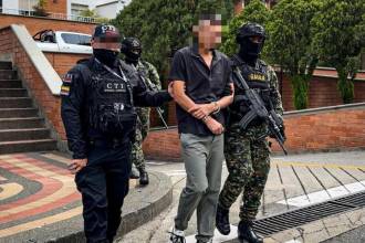Juan Esteban Durango Pardo fue capturado en un apartamento por funcionarios del CTI y Ejército: FOTO: SÉPTIMA DIVISIÓN