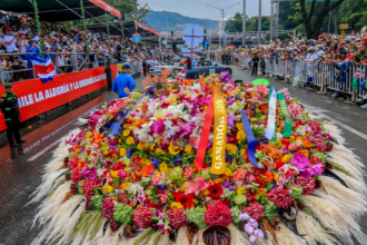 Cierres viales por Desfile de Silleteros en Feria de las Flores Medellín. /FOTO: ESNEYDER GUTIÉRREZ
