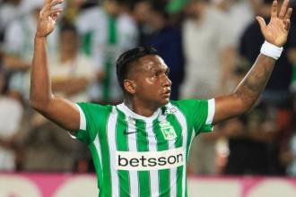 Alfredo Morelos, delantero de Atlético Nacional. FOTO: CAMILO SUÁREZ