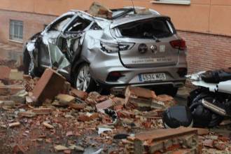 Hasta ahora solo se han reportado daños materiales. FOTO: X CLARINCOM