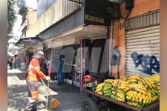 En este lugar fue hallado sin vida Jorge Alirio Zuluaga Ramírez. FOTO: LAURA ROSA JIMÉNEZ VALENCIA