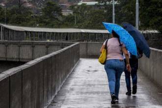 La temporada de lluvias en Medellín enciende las alertas. FOTO: JAIME PÉREZ