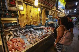 En la Minorista puede conseguir gran variedad de pescados. FOTO: MANUEL SALDARRIAGA