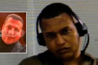 Horacio Pérez Ledezma, mexicano asesinado en Medellín (izq.) y David Acosta Díaz, implicado en el homicidio (der.). FOTO: CORTESÍA Y FISCALÍA GENERAL DE LA NACIÓN