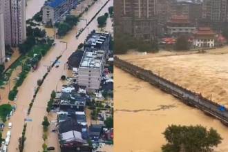 Las autoridades ordenaron cerrar escuelas y suspender transporte público. FOTOS: CAPTURAS DE VIDEO X @ARAB_STORMS Y @CRISTIANCRESPOJ