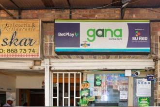 Este fue el sitio en el que el ya millonario hizo su jugada. FOTO: GANA